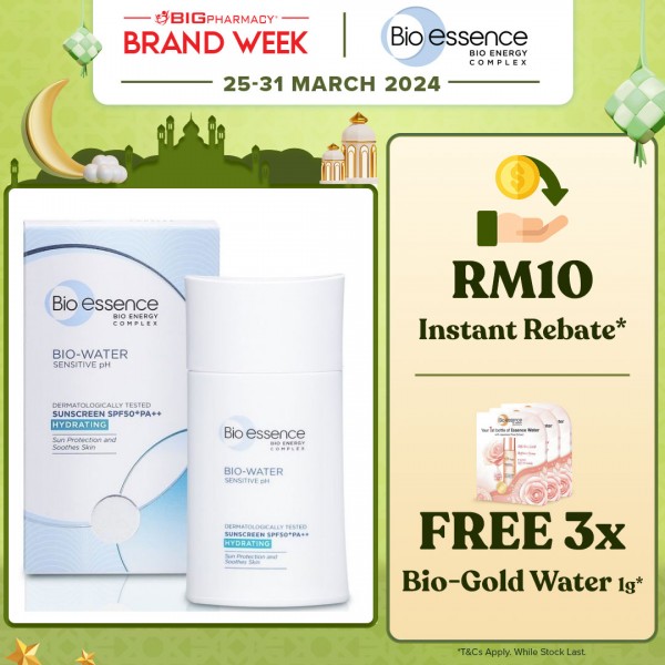 Bio-Essence Bio-Water Hydrating Sunscreen Spf50+ Pa++ 40ml