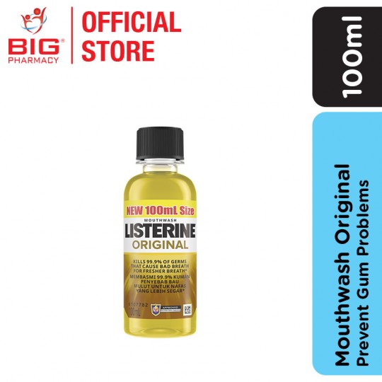 Listerine Mouthwash 100ml Original