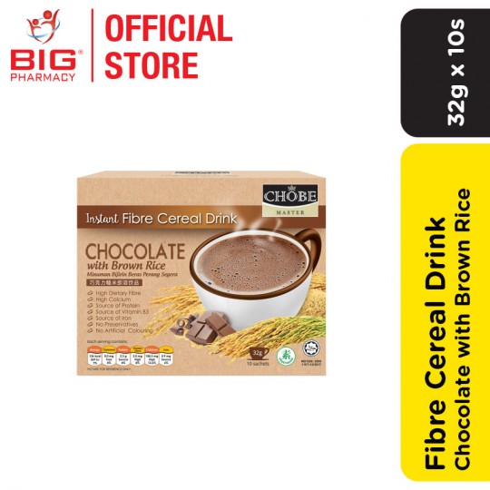 Chobe Fibre Cereal Drink (Chocolate W Brown Rice) 32G X 10s