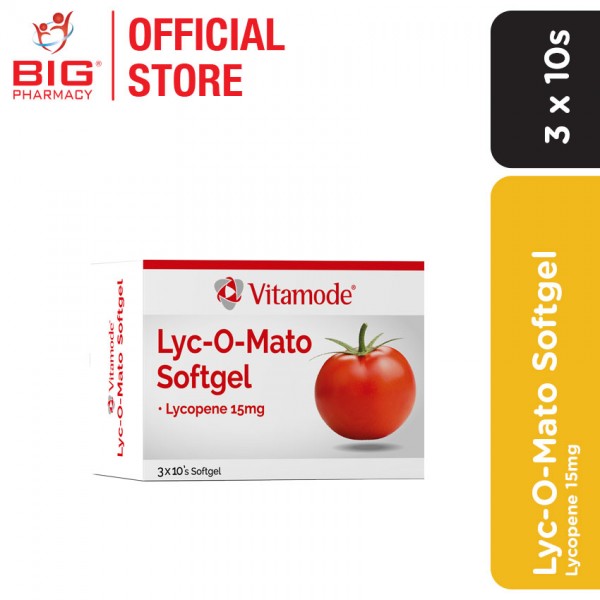 Vitamode Lyc-O-Mato Softgels 3x10s