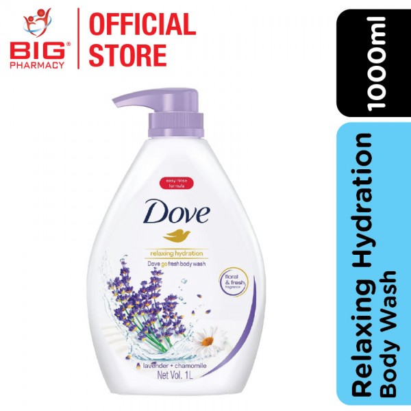 Dove Body Wash Go Fresh Relaxing Hydration 1000ml