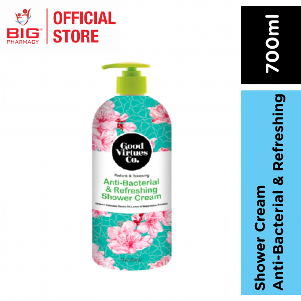 Good Virtues Co Anti-Bacterial & Refreshing Shower Cream 700ml