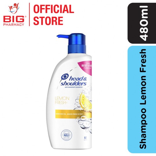 Head & Shoulder Shampoo Lemon Fresh 480ml