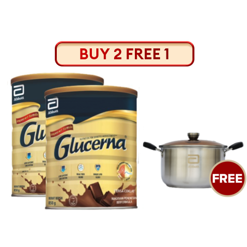 Glucerna Gold Chocolate (New) 850g