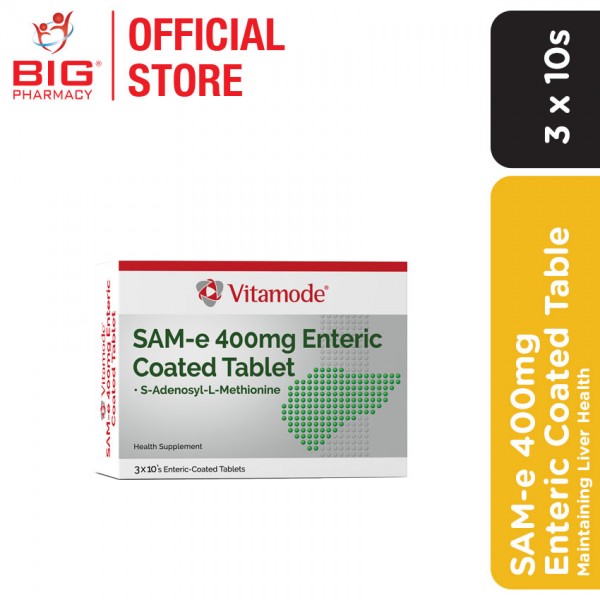 Vitamode sam-E 400mg (Enteric Coated) 3x10s