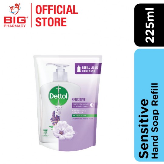 Dettol Hand Soap Sensitive (Refill Pouch) 225ml