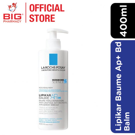 La Roche Posay Lipikar Baume AP+ Lipid Replenishing Body Balm - For Irritated Skin 400ml