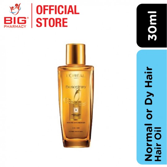 Loreal Extraordinary Oil (Normal Or Dry Hair) 30ml -Gold