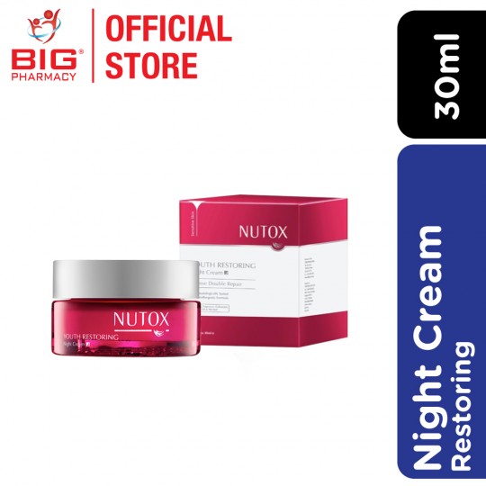 Nutox Youth Restoring Night Cream 30ml(EXP : 29/3/2023)