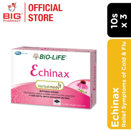 Biolife Herbalmeds Echinax 3x10s (EXP: 1 Apr 2024)