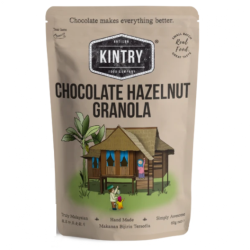 KINTRY CHOCO HAZELNUT GRANOLA 60G (Free Gift)