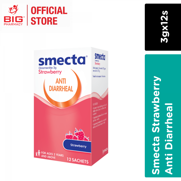 SMECTA STRAWBERRY 12S (DIOSMECTITE 3G)