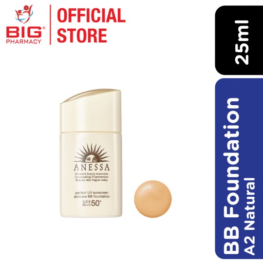 Anessa Perfect UV Sunscreen Bb Foundation A2 Natural 25ml