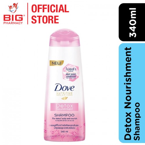 DOVE SHAMPOO DETOX NOURISHMENT 340ML