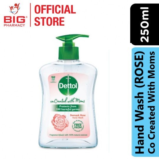 Dettol Hand Wash Co-created with Mom 250ml Rose