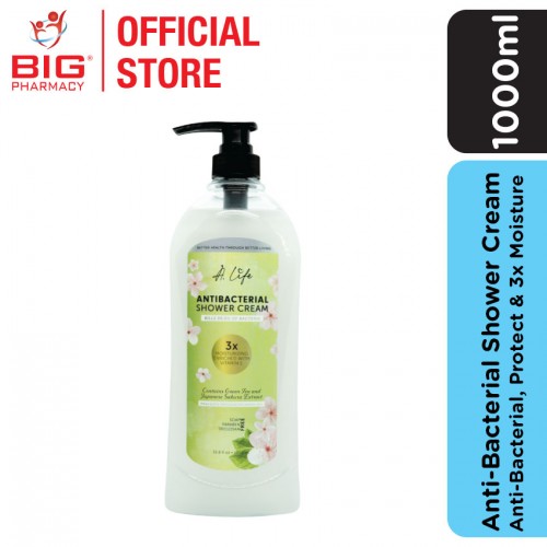 A.Life Anti-Bacterial Shower Cream 1000Ml