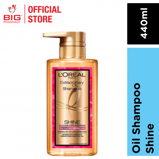 Loreal Extraordinary Oil Premium Shampoo 440Ml Shine