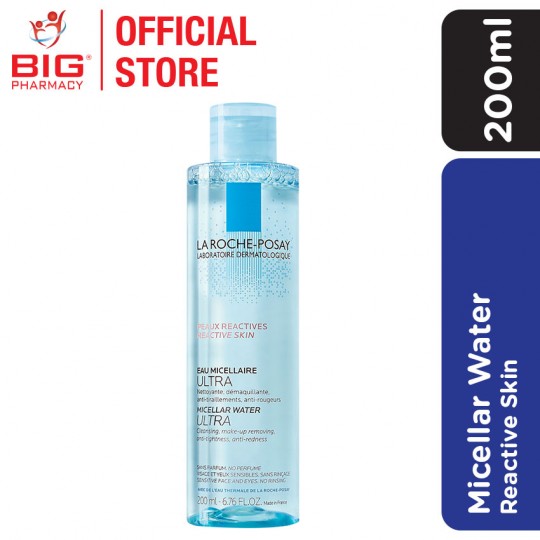 La Roche Posay Physiological Micellar Water Ultra Reactive Skin Makeup Remover - Reactive Skin 200ml