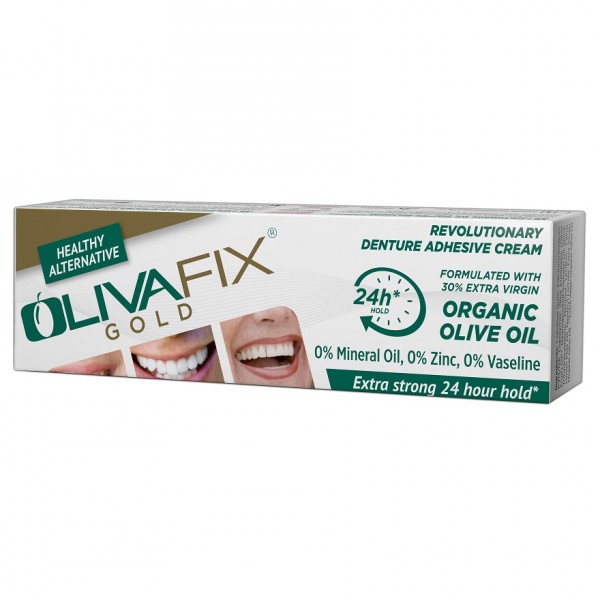 Olivafix Gold Denture Adhesive Cream 40G
