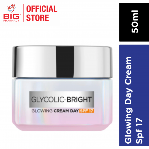 Svd2 - Loreal Glycolic Bright Glowing Day Cream Spf 17 50Ml