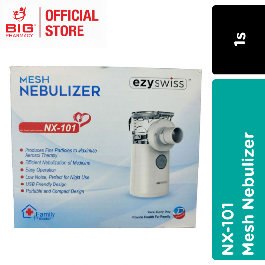 Ezyswiss Nx-101 Mesh Nebulizer 1s