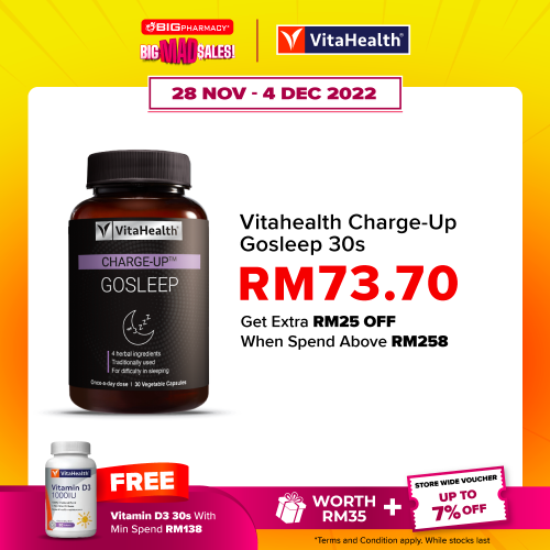Vitahealth Charge-up Gosleep 30s