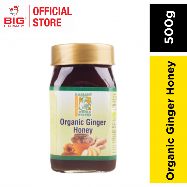 Radiant Organic Ginger Honey 500g