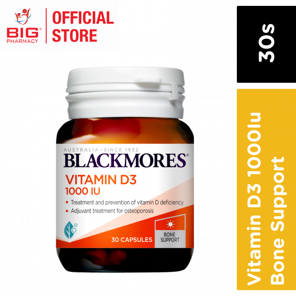 Blackmores Vitamin D3 1000Iu 30S
