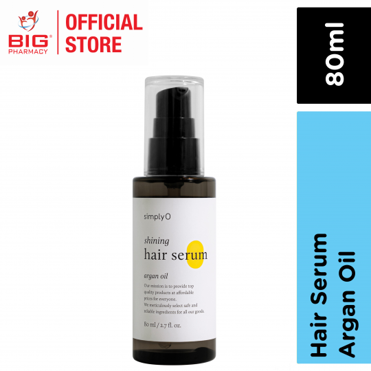 SimplyO Shining Hair Serum (Argan Oil) 80ml