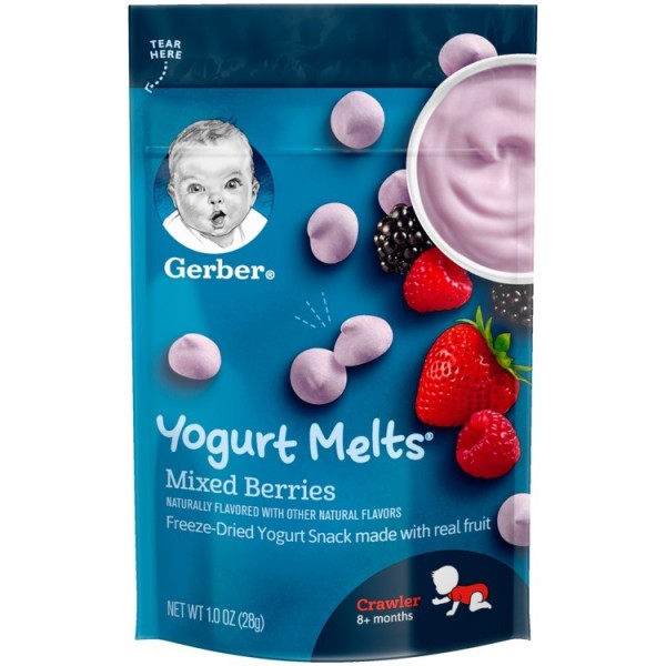Gerber Yogurt Melts (Mixed Berry) 28G