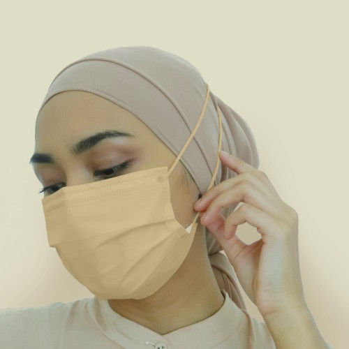 Callie 4Ply Antibacterial Quantum Supreme Surgical Face Mask Hijab (Headloop) 50S