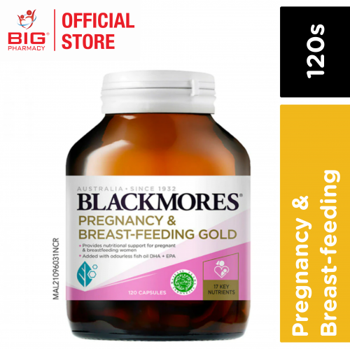 Blackmores Pregnancy And Breast-Feeding Gold 120S