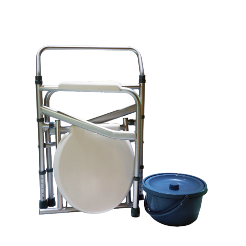 Mers (Cm892L) Aluminium Commode W/Bucket