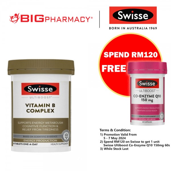 Swisse Ultiboost Vitamin B Complex 60S