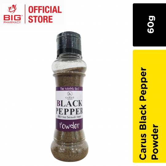 Carus Black Pepper Powder 60g