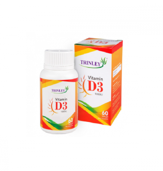 (E-Fair) Trinley Vitamin D3 1000Iu 60s
