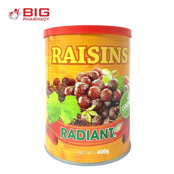 Radiant Code Organic Raisins 400g