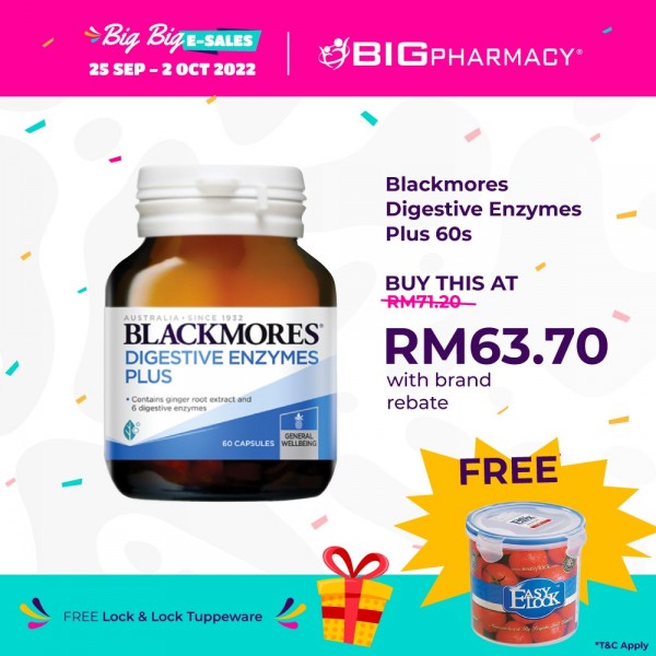 Blackmores Digestive Enzymes Plus 60S