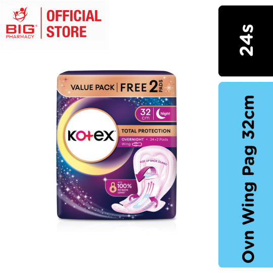 Kotex Ovn Wing Pag 32cm 24s