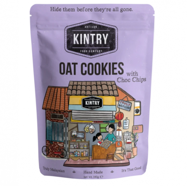 OAT COOKIES CHOC CHIPS (140G)