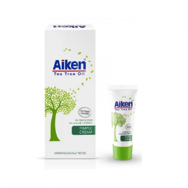 Aiken Tea Tree Oil Spot Away Pimple Cream 15g