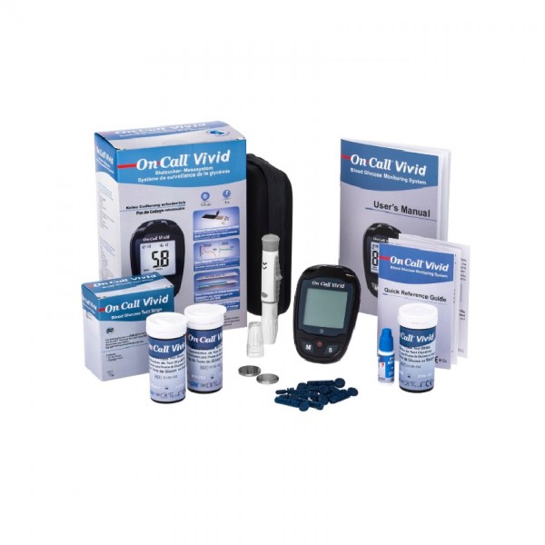On Call Vivid Blood Glucose Monitoring System