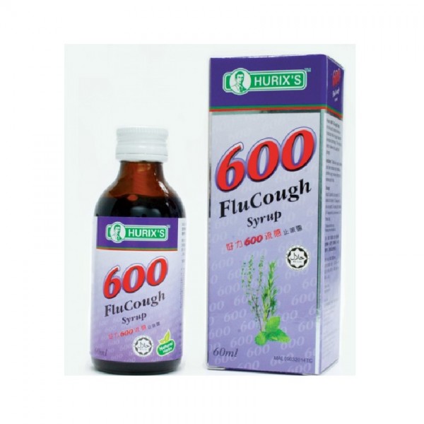 Hurixs 600 Flu Cough Syrup 60ml