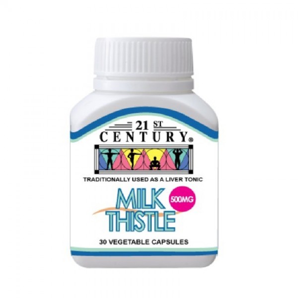 21st Century Milk Thistle 500mg 30s