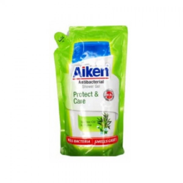 Aiken Shower Cream Pouch 800ml Gentle Care