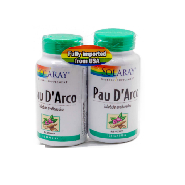 Solaray Pau Darco Tp 510mg 100S X2