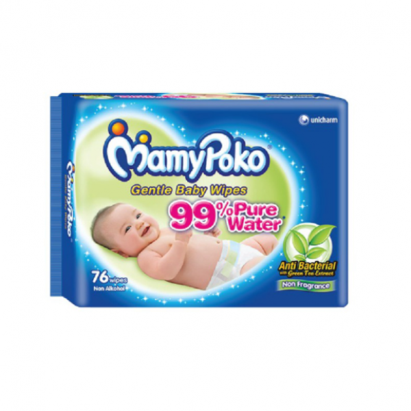 Mamypoko Baby Wipes A/Bac N/Frag 18X3