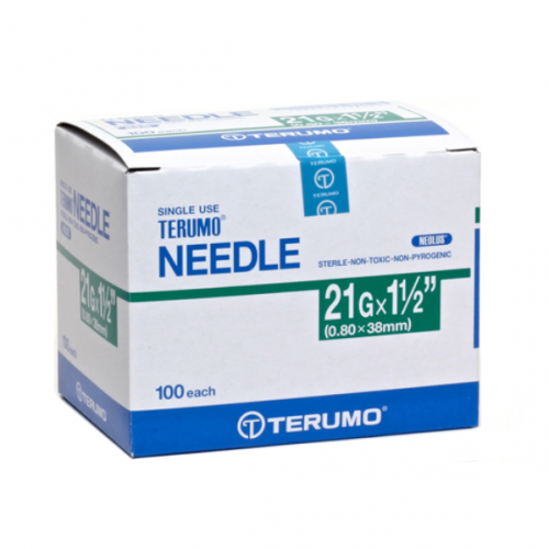 Terumo Needle 21G X 1-1/2 (Nn*2138R) 100s