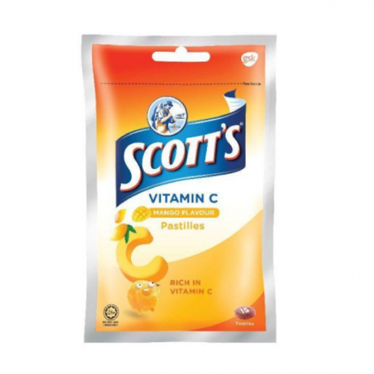 Scotts Vitamin C Pastilles Mango 30g 15S X 12