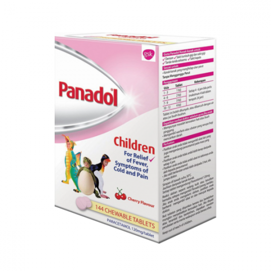 Panadol For Children 120mg 144s